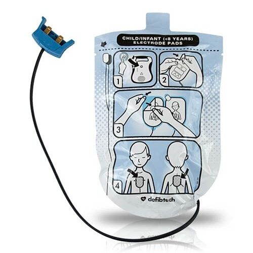 Defibtech Lifeline AED Pediatric Pads Supplier in Saudi Arabia KSA