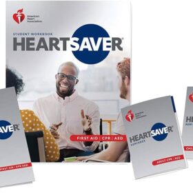 AHA 2020 Heartsaver First Aid CPR AED Student Workbook Supplier in Saudi Arabia KSA and Dubai UAE