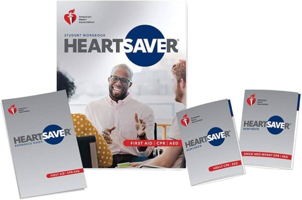 AHA 2020 Heartsaver First Aid CPR AED Student Workbook Supplier in Saudi Arabia KSA and Dubai UAE