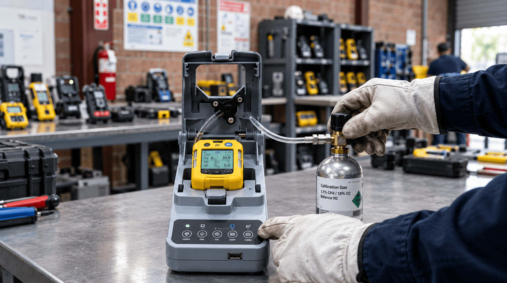 Gas Detector Calibration and Bump Testing